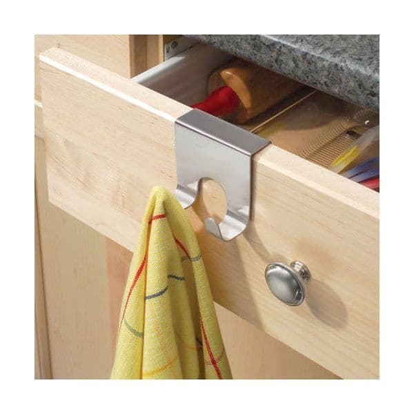 Dubbel klädhängare - INTERDESIGN - Silver - Kök förvaring - Metall - Contemporary