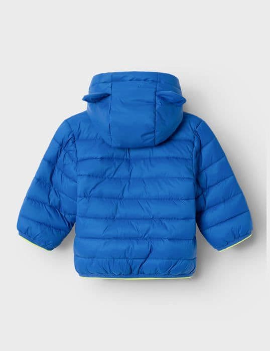 Porte-manteau bebis - patere bebis Name it - 13227816 - Nbmmoney PB Vadderad jacka, Blå, 6 Månader Bebis pojke