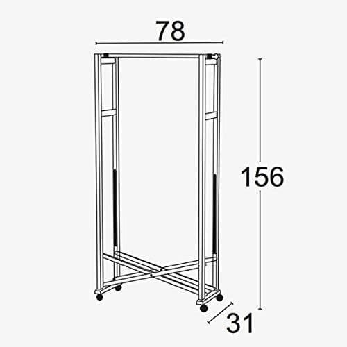 Porte-Manteau - Arredamenti Italia - GIULIUS - Massivt Trä - Fällbar - Vit