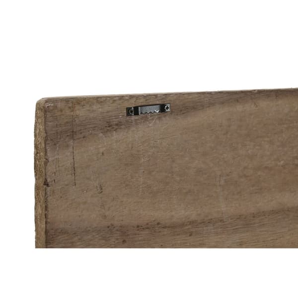 Wall mounted coat hanger Home ESPRIT Luonnollinen Paolownia wood 89 x 6 x 62 cm