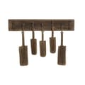 Pikkukuva 1 / 4: Wall mounted coat hanger Home ESPRIT Luonnollinen Paolownia wood 89 x 6 x 62 cm