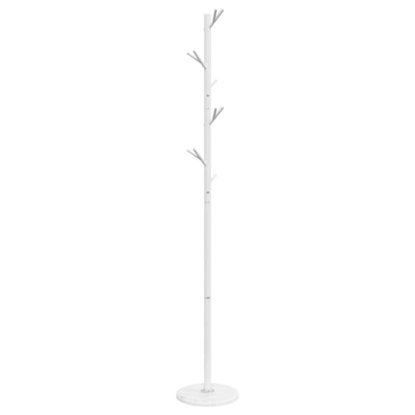 Klädhängare vit 175 cm pulverlackerat järn