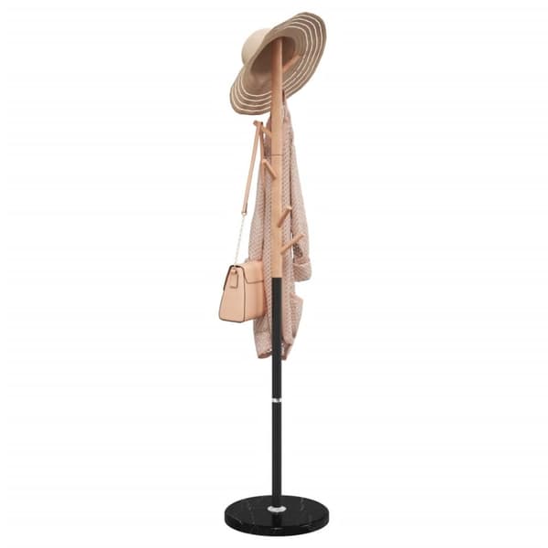 Klädställning svart 172 cm pulverlackerat järn