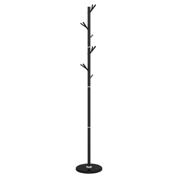 Klädhängare svart 175 cm pulverlackerat järn