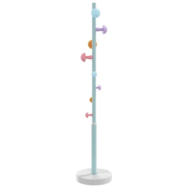 Klädhängare blå 172 cm pulverlackerat järn
