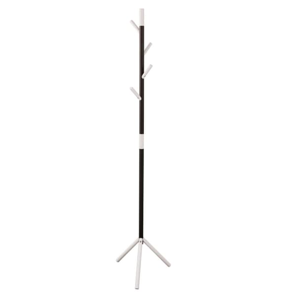 Stående klädhängare med 4 krokar Linair vit 180 cm