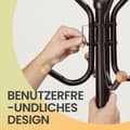 Miniatyrbild 4 av 5: Coat Rack - Metal Clothing Hanger - 12 Hooks - Garderob