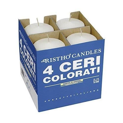 Cereria di Giorgio Cereria de Giorgio risth Ceri, vit, 7x 7x 15cm - 5620301