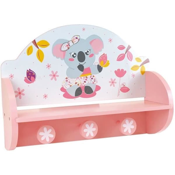 FUN HOUSE Mimi Cally Koala 713337 Klädhängare Mått: ± H. 33 x B. 46 x D. 15 cm för barn