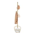 Miniatyrbillede 1 af 2: Kapperække, Moderne Guld Design, Robust med Opbevaringskurv,Guld