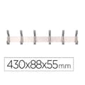 Miniatyrbillede 2 af 2: Knagerække Liderpapel PH01 Sølvfarvet Metal