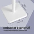 Miniatyrbild 4 av 5: Rootz garderob Stand - Klädstativ - Solid Wood - Modern Design - 30x30x175cm - Organisera och uppdatera ditt utrymme