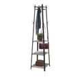 Miniatyrbillede 1 af 5: ROOTZ CLOAKLOOM STAND - Tøjstativ - 4 -hylde garderobe - holdbar indendørs opbevaring - 43 x 43 x 180 cm
