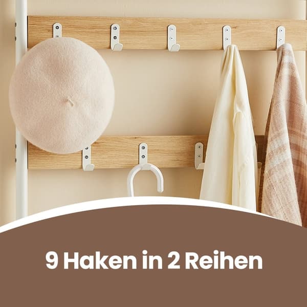 ROOTZ CLOAKLOOM STAND - Tøjstativ - Garderobe Stand - Robust design - 32 cm x 70 cm x 175 cm