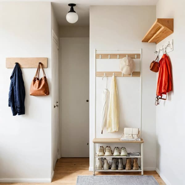 ROOTZ CLOAKLOOM STAND - Tøjstativ - Garderobe Stand - Robust design - 32 cm x 70 cm x 175 cm