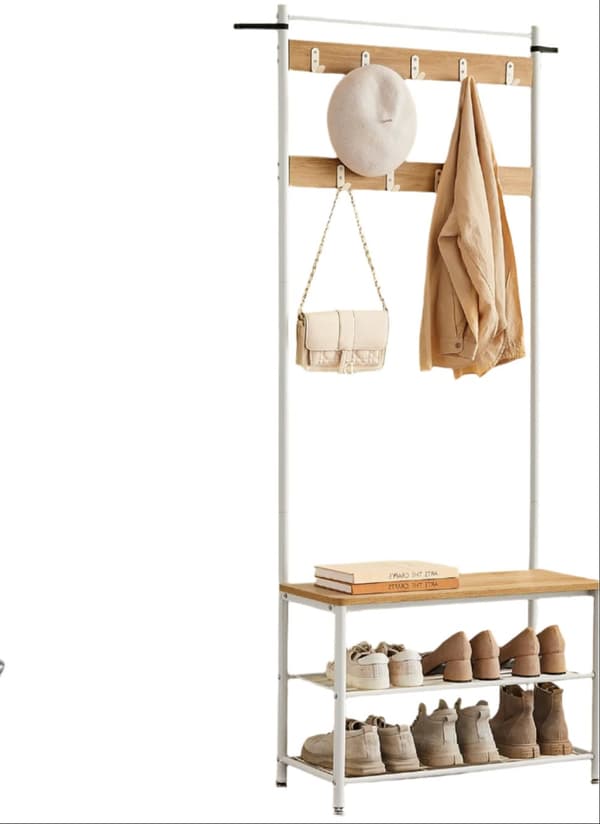 ROOTZ CLOAKLOOM STAND - Tøjstativ - Garderobe Stand - Robust design - 32 cm x 70 cm x 175 cm