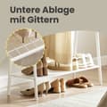 Miniatyrbild 4 av 5: Rootz klädställ - garderobsstativ - garderobsarrangör - stål - 33.5x92.5x153cm - håller upp till 40 kg