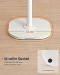 Miniatyrbild 6 av 6: Rootz Club -formad garderob Stand - Coat Rack - Hallvägsarrangör - Hållbart stål & MDF - 40 cm x 40 cm x 175,3 cm