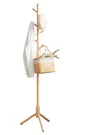 Miniatyrbillede 1 af 5: Rootz Fritstående massivt træ tøjstativ - Cloakroom Stand - Tree -Shape Garderobe - Stabil og holdbar - 47x47x175cm