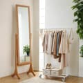 Miniatyrbillede 2 af 6: Rootz Heavy -Duty Clothing Rack - Garderobe Stand - Rollbar tøjskinne - Max Load 100 kg - Steel & Pp - 45x (92-132) X161.5cm - Hvid