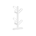 Miniatyrbillede 1 af 6: Rootz Tree Wall Garderobe - Coat Rack - Hook Organizer - 7 Hooks - Pearl White Steel - 13 cm x 19 cm x 41 cm