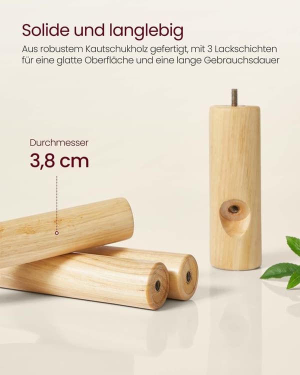 Rootz Winders 'Stand in Tree Form - Justerbar tøjophæng - frakke rackstativ - Solid træ - 47x47x175cm - lyserød