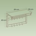 Miniatyrbillede 5 af 5: Rootz Wall Garderobe med hyldest