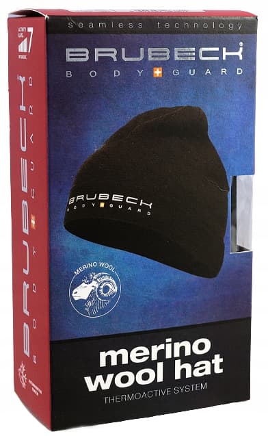 BRUBECK THERMOACTIVE LÖPARKÄPS MOUNTAINS MERINO
