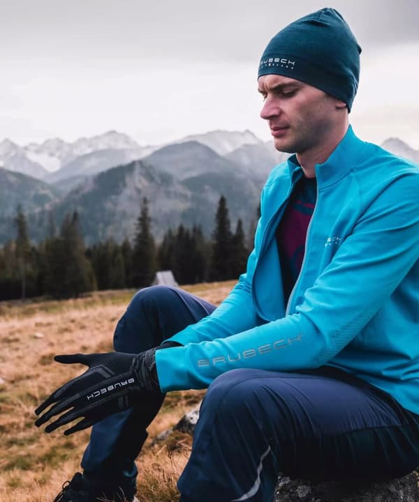 BRUBECK THERMOACTIVE LÖPARKÄPS MOUNTAINS MERINO