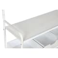 Miniatyrbillede 4 af 7: Stativ med Hylde Home ESPRIT Hvid Metal Loft 110 x 36 x 186 cm