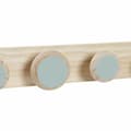 Miniatyrbild 3 av 3: Väggmonterad rockhängare DKD Home Decor Plast Trä MDF Tropiskt 48 x 6 x 7,5 cm (2 antal)