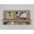 Miniatyrbild 3 av 3: Kapphängare DKD Home Decor Naturell Multicolour Fibrer Trä MDF (45 x 6 x 24 cm)