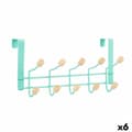 Miniatyrbild 1 av 3: Dörrhängare Berilo W7912-10NB-GREEN Grön Trä Metall 35 x 17 x 15 cm (6 antal)