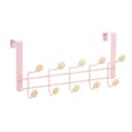 Miniatyrbild 2 av 3: Dörrhängare Berilo W7912-10NB-PINK Rosa Trä Metall 35 x 17 x 15 cm (6 antal)