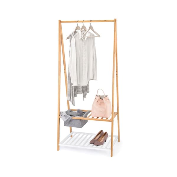 Hattställ Domopak Living Skoställ Bambu 70 x 45 x 160 cm