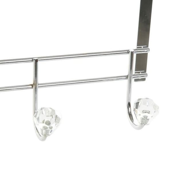Klädhängare - DKD Home Decor - Metall - Transparent/Argent - Modern Design - Att Hänga upp