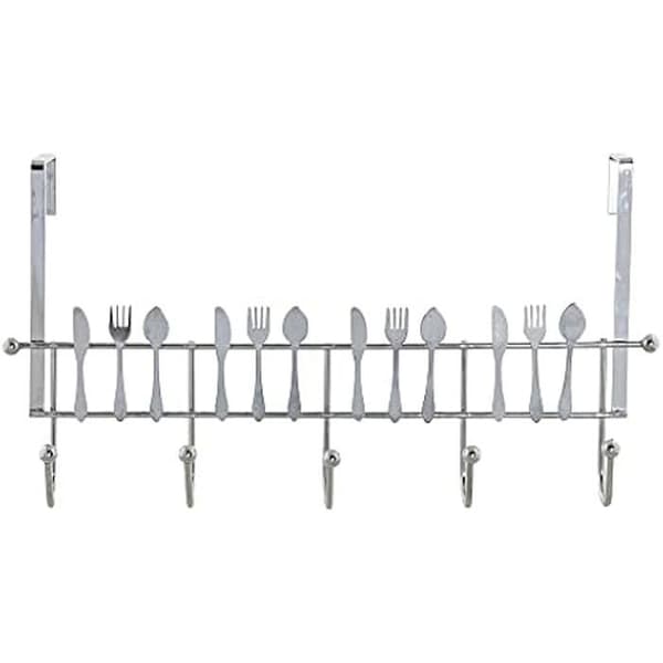 Klädhängare - DKD HOME DECOR - Silver - 34 x 17 x 9 cm - Metall - Modern design