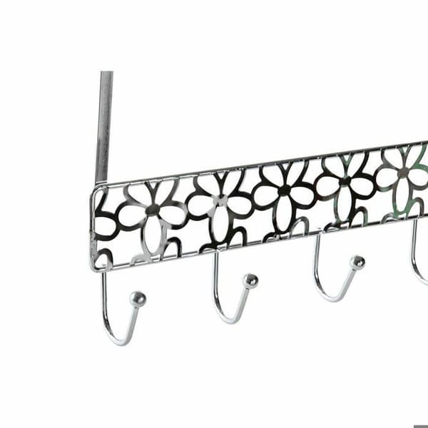 Klädhängare i metall i plast för dörrar DKD Home Decor