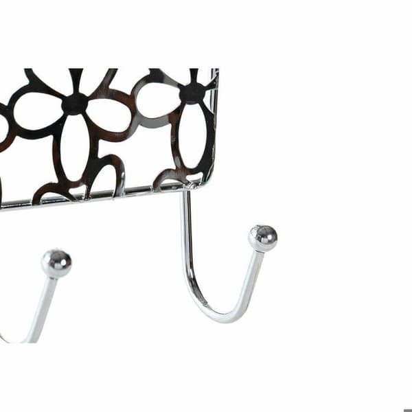 Klädhängare i metall i plast för dörrar DKD Home Decor
