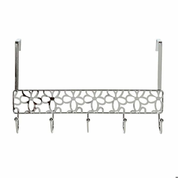 Klädhängare i metall i plast för dörrar DKD Home Decor