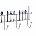 Miniatyrbild 3 av 3: Dörrhängare DKD Home Decor Silvrig Metall Plast 34 x 17 x 9 cm