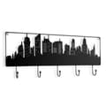 Pikkukuva 1 / 2: Wall mounted coat hanger Metalli (5 x 23,5 x 56,5 cm)
