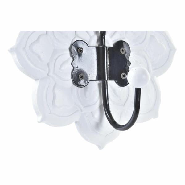 Wall mounted coat hanger DKD Home Decor Metalli MDF Mandala Arabi (19 x 8 x 22 cm)