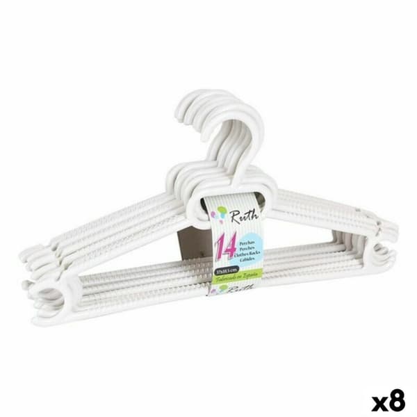 Ripustimet Ruth Dem Ruth Muovinen 14 Osat 37 x 18,5 x 8 cm (8 osaa)