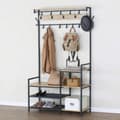 Miniatyrbillede 2 af 6: Stativ med Hylde Max Home Stål Melamin spånplade Minimalistisk 102 x 180 x 40 cm