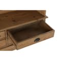 Miniatyrbillede 4 af 5: Stativ med Hylde DKD Home Decor Brun Sort Fyrretræ Spejl Natur Alpino 124 x 40 x 200 cm