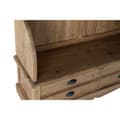 Miniatyrbillede 2 af 5: Stativ med Hylde DKD Home Decor Brun Sort Fyrretræ Spejl Natur Alpino 124 x 40 x 200 cm