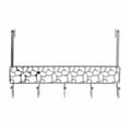 Miniatyrbillede 1 af 3: Knagerække til dør DKD Home Decor Sølvfarvet Metal Plastik Cvetlice 32 x 10 x 19 cm