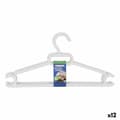 Miniatyrbillede 1 af 2: Bøjler Ruth Dem Ruth Hvid Plastik 5 Dele 37 x 18,5 x 3 cm (12 enheder)