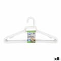 Miniatyrbillede 1 af 3: Bøjlesæt Dem Hvid Plastik 12 Dele 38 x 17,5 cm (8 enheder)